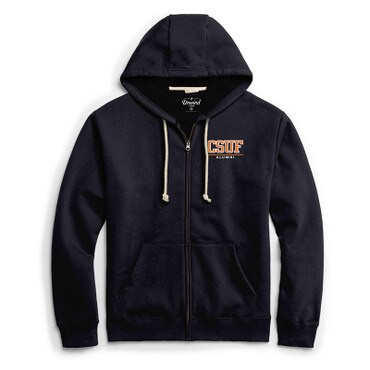 League CSUF Alumni Full Zip Hoodie - Navy